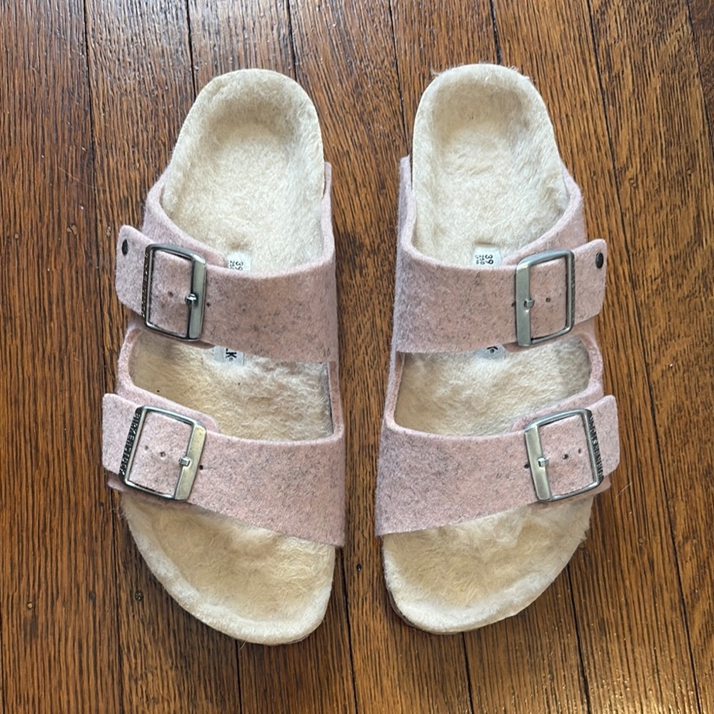 Pink Birkenstock Sandals